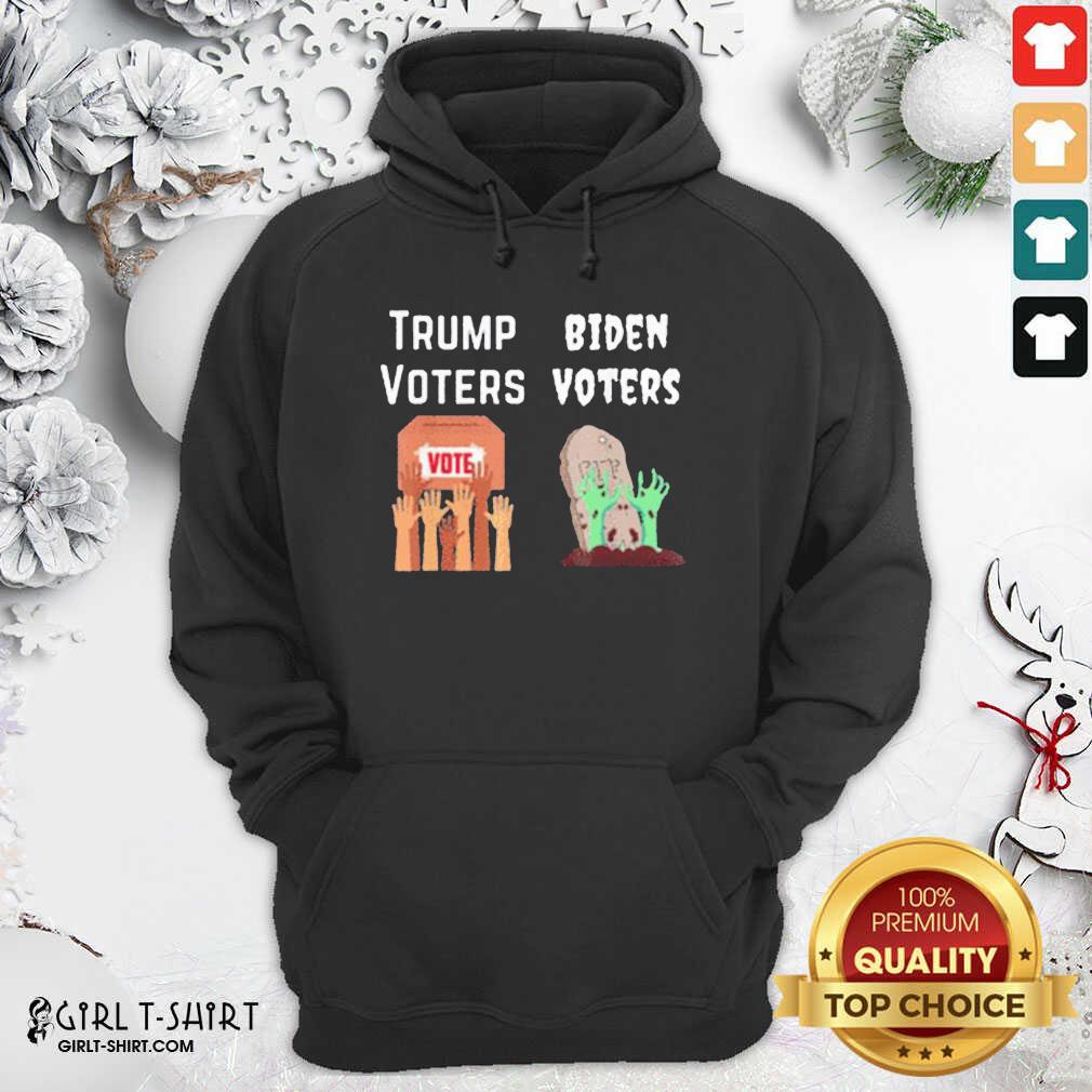 Great Trump Voters Against Biden Voters Shirt - Image 5