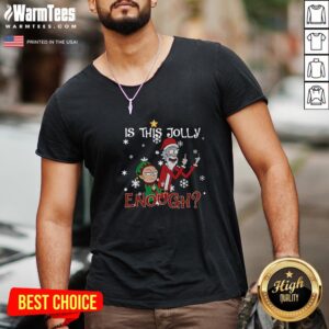 Alternative view of Great Ugly Christmas Rick And Morty Merry Schwiftmas Is This Jolly Enough Sweat Shirt