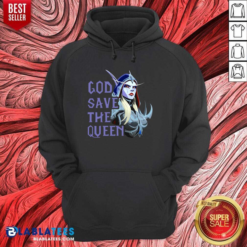 Great World Of Warcraft God Save The Queen 2021 Shirt - Image 5