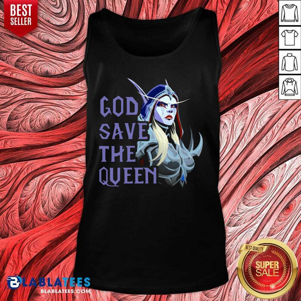 Great World Of Warcraft God Save The Queen 2021 Shirt - Image 3