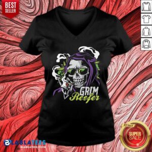 Alternative view of Grim Reefer Marijuana Shirt