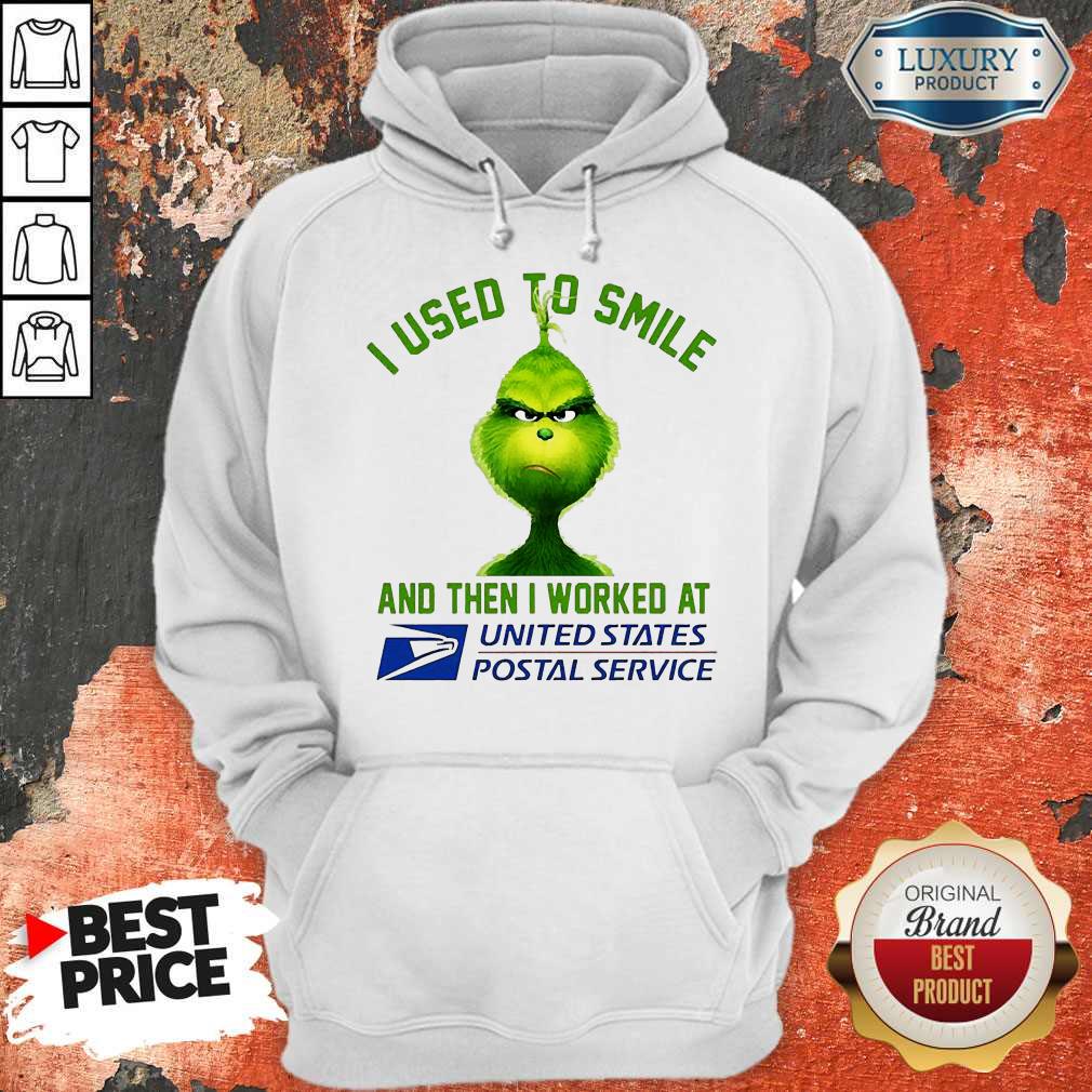Grinch I Used To Smile And Then I Worked At United States Postal Service Shirt - Image 5