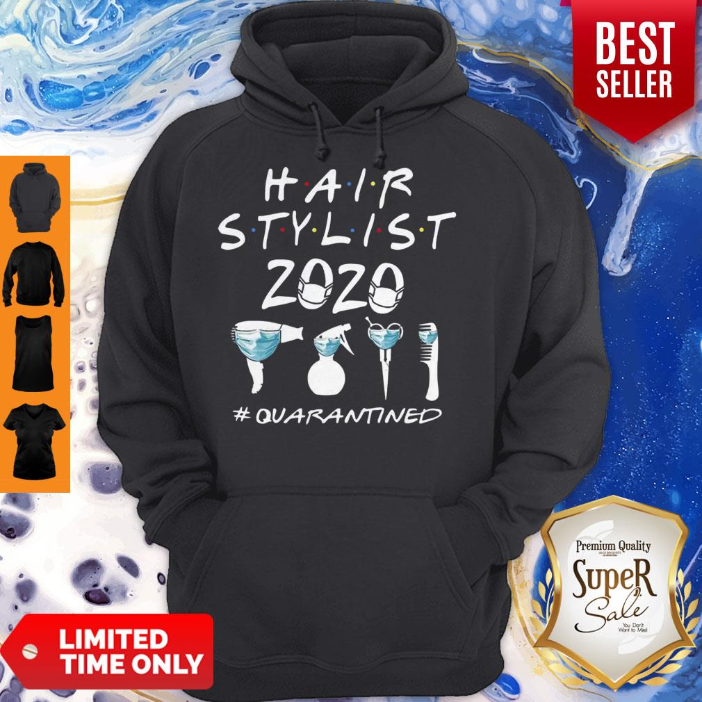 Hair Stylist 2020 #Quarantined Coronavirus Shirt - Image 5