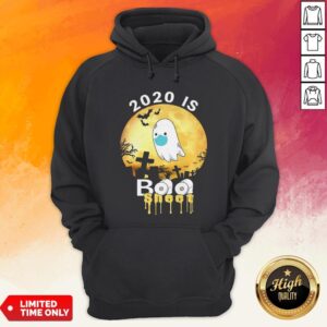 Alternative view of Halloween 2020 Is Boo Sheet Ghost Moon Shirt
