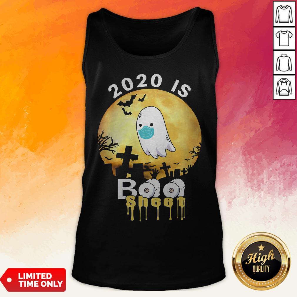 Halloween 2020 Is Boo Sheet Ghost Moon Shirt - Image 4