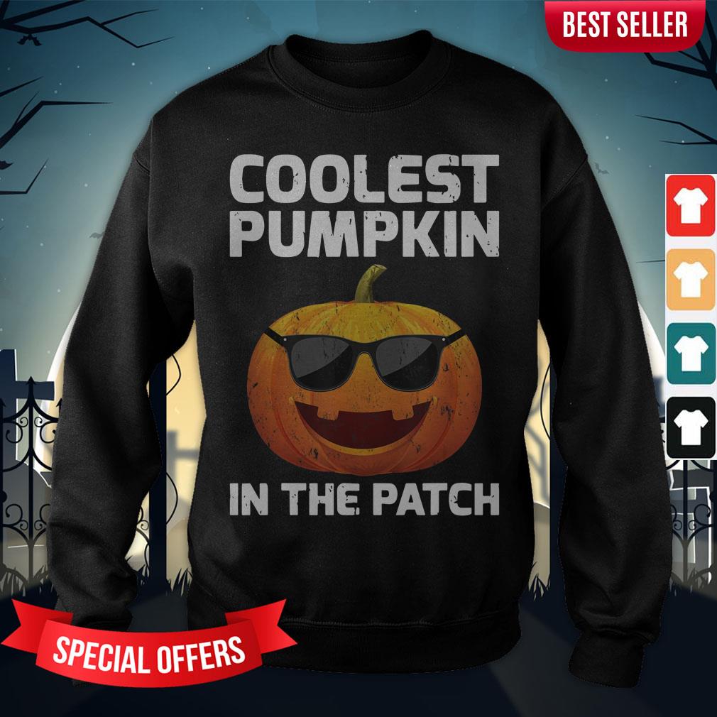 Halloween Coolest Pumpkin In The Patch Boys Girls Kids Shirt - Image 4