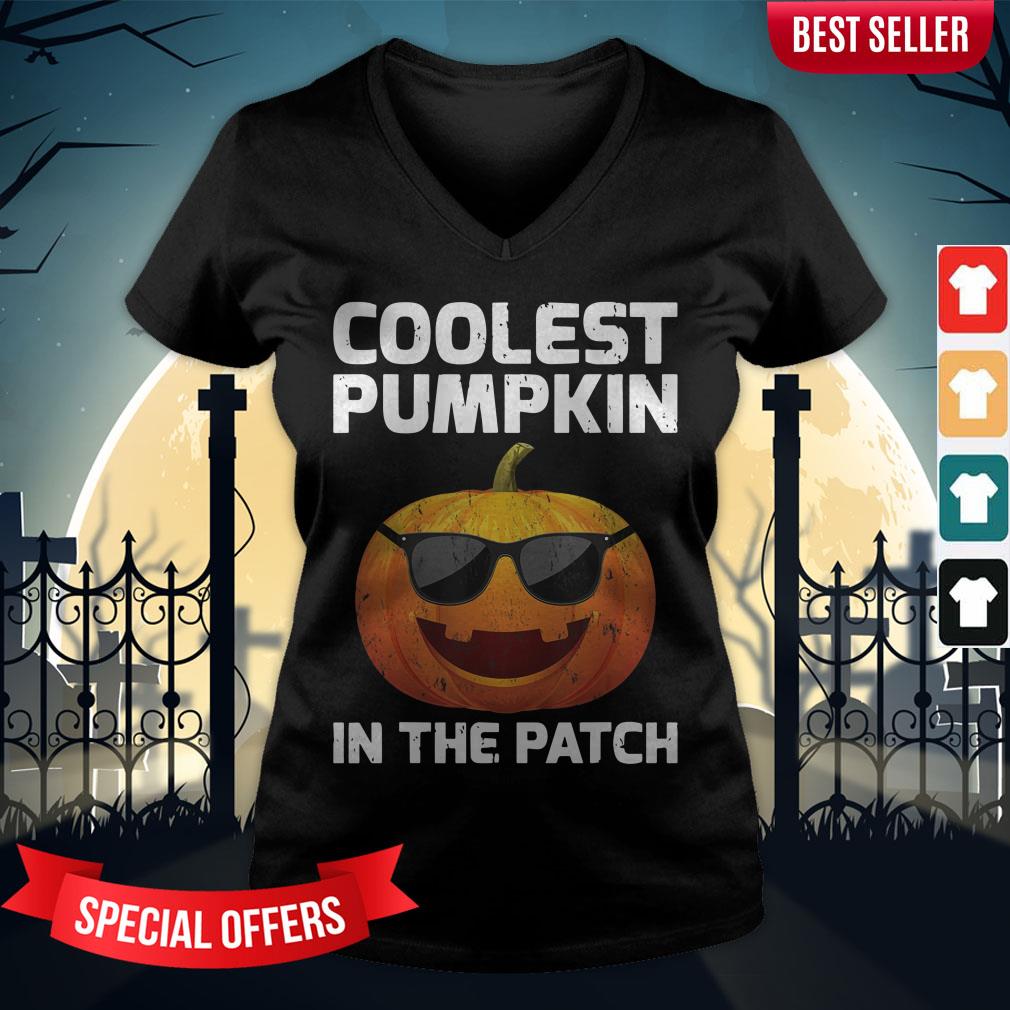 Halloween Coolest Pumpkin In The Patch Boys Girls Kids Shirt - Image 2