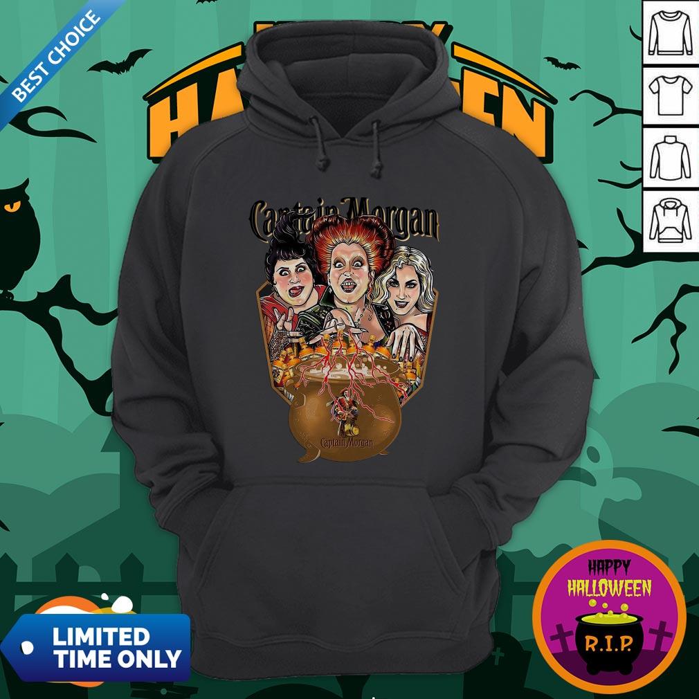 Halloween Hocus Pocus Captain Morgan Shirt - Image 5