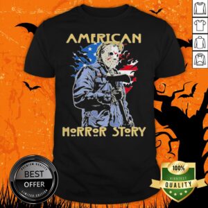 Halloween Jason Voorhees American Horror Story American Flag Independence Day Shirt