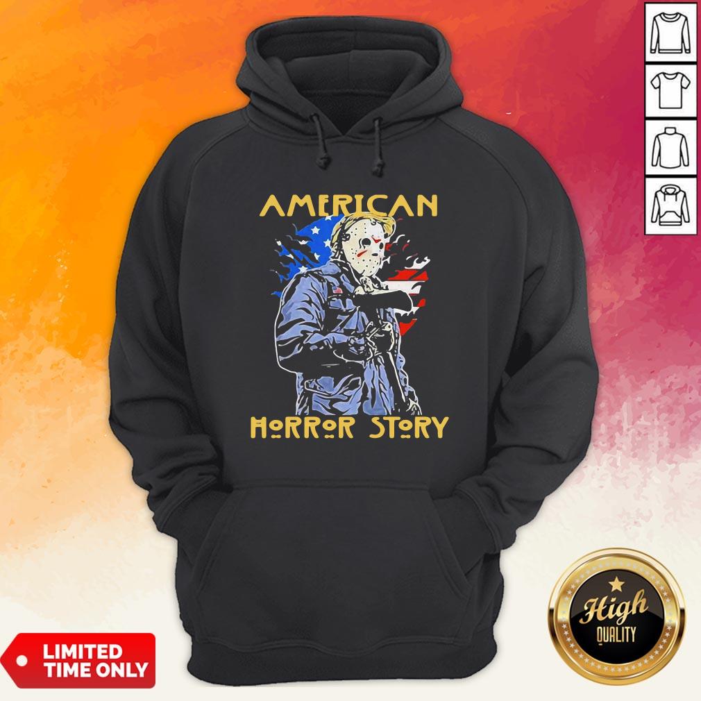 Halloween Jason Voorhees Michael Myers American Horror Story Shirt - Image 2