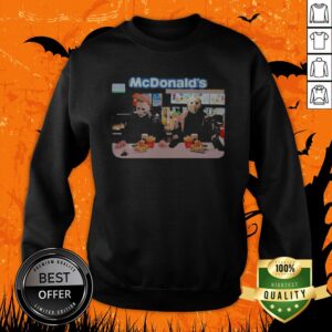 Alternative view of Halloween Jason Voorhees Michael Myers Mcdonalds Shirt