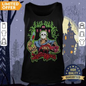 Alternative view of Halloween Michael Myers Holding Knife Splatterhouse Shirt