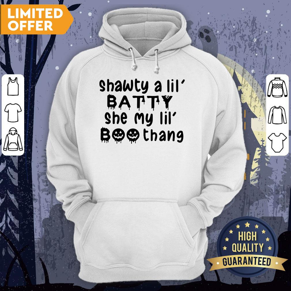 Halloween Shawty A Lil Batte She My Lil Boo Thang Shirt - Image 5