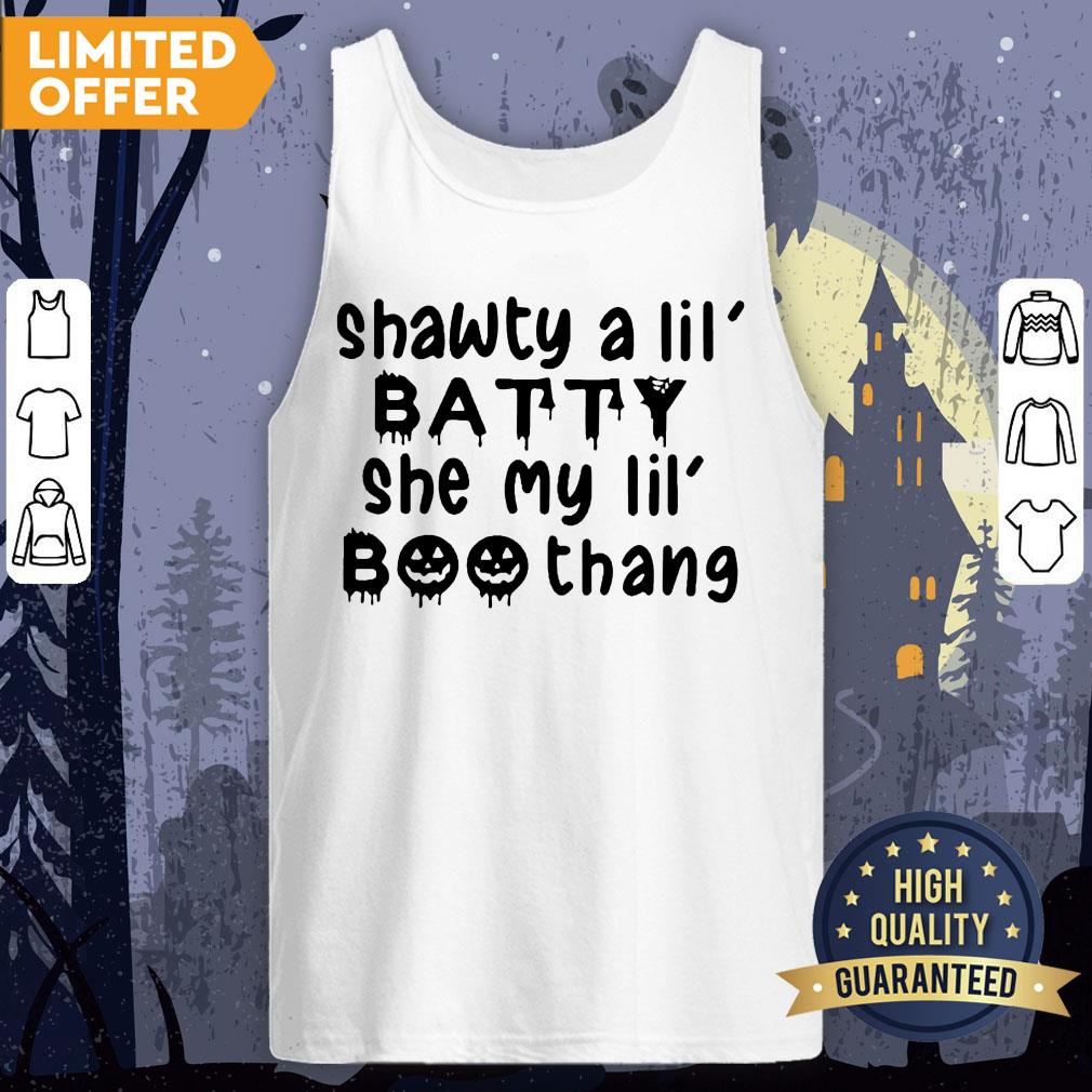 Halloween Shawty A Lil Batte She My Lil Boo Thang Shirt - Image 2
