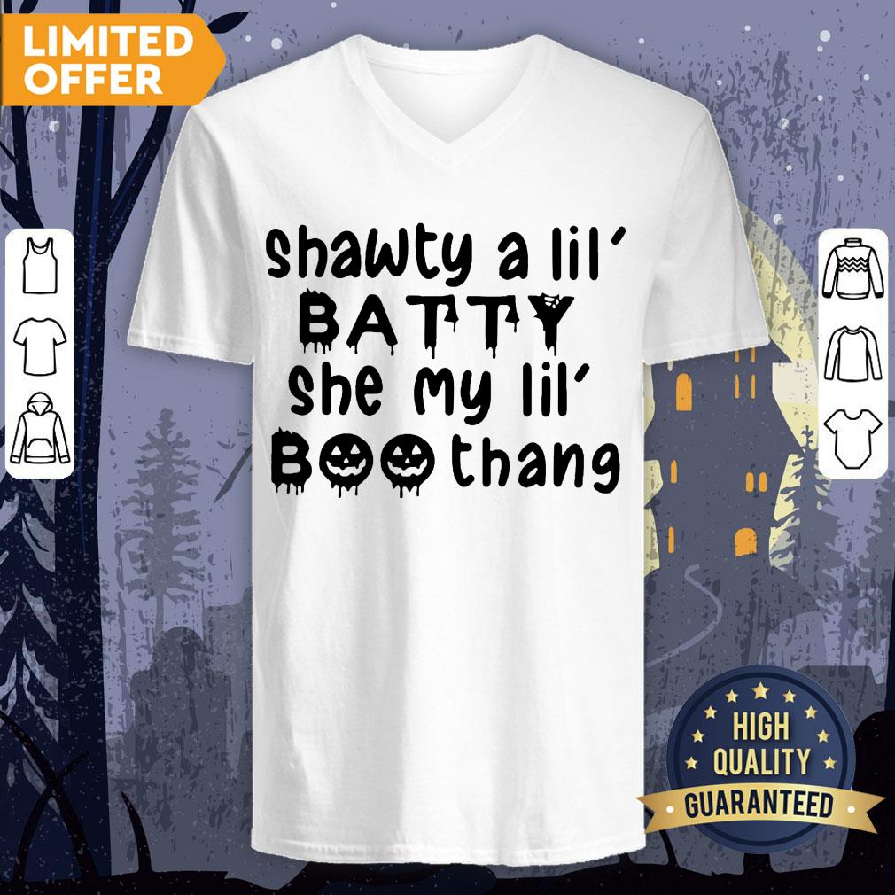 Halloween Shawty A Lil Batte She My Lil Boo Thang Shirt - Image 3