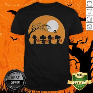 Halloween Snoopy Charlie Brown Woodstock And Friends Shirt
