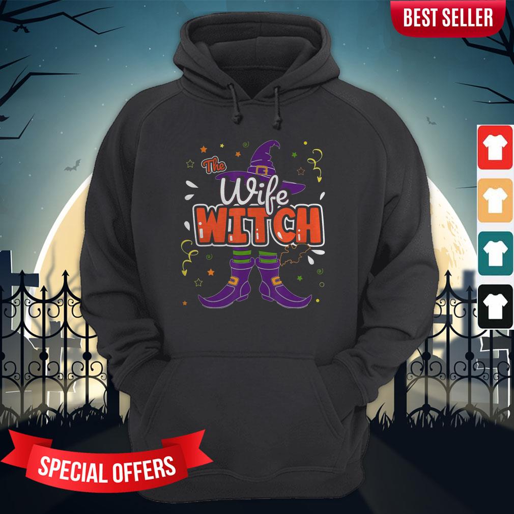 Halloween The Wife Witch Family Matching Funny Group Women Shirt - Image 5