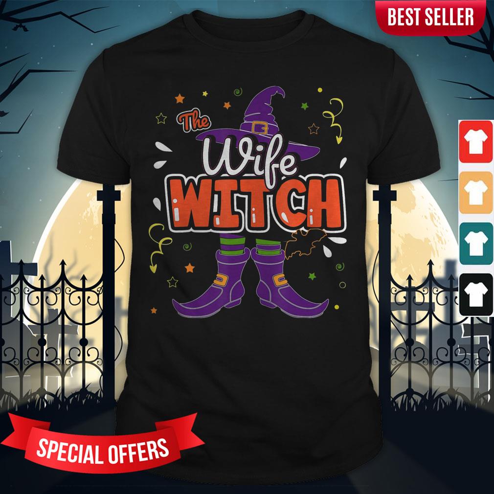 Halloween The Wife Witch Family Matching Funny Group Women Shirt