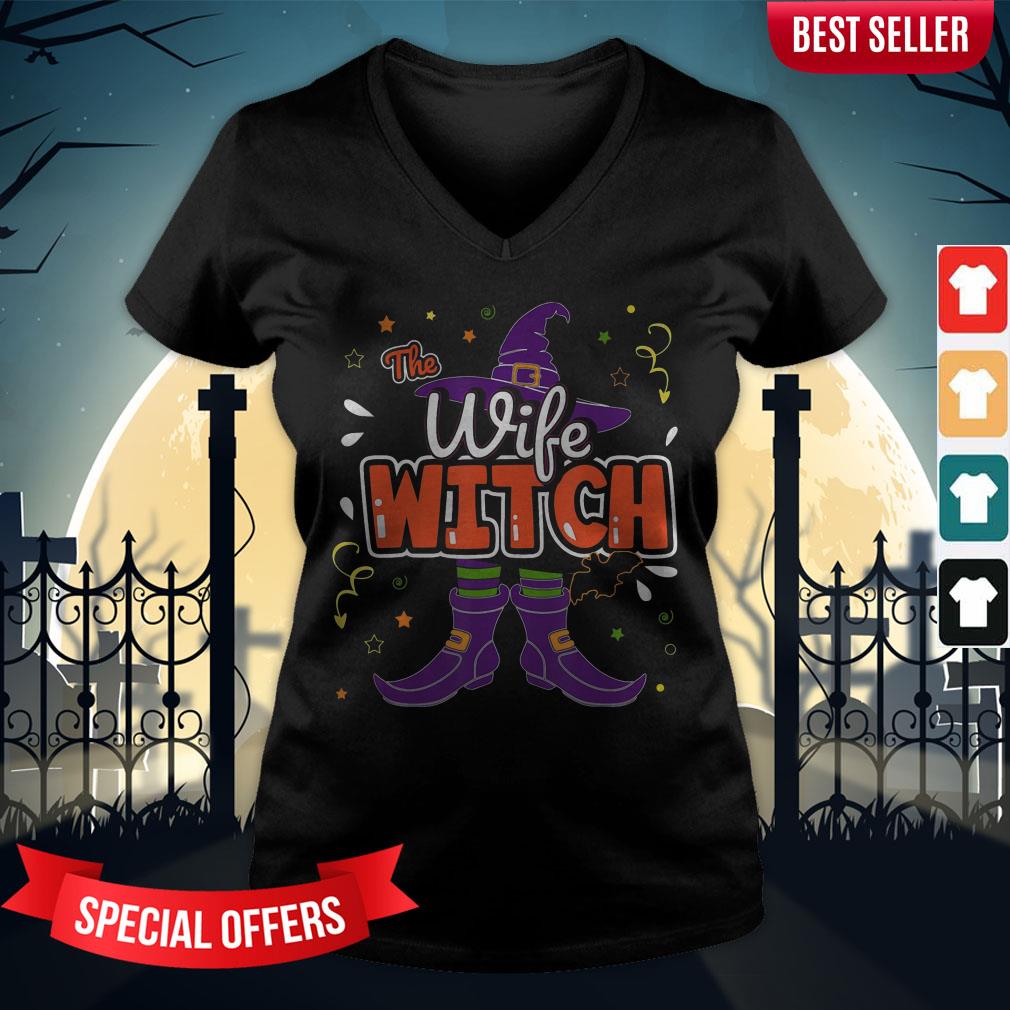 Halloween The Wife Witch Family Matching Funny Group Women Shirt - Image 2