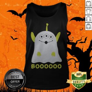 Alternative view of Halloween Toy Story Alien BOOO Ghost T-Shirt