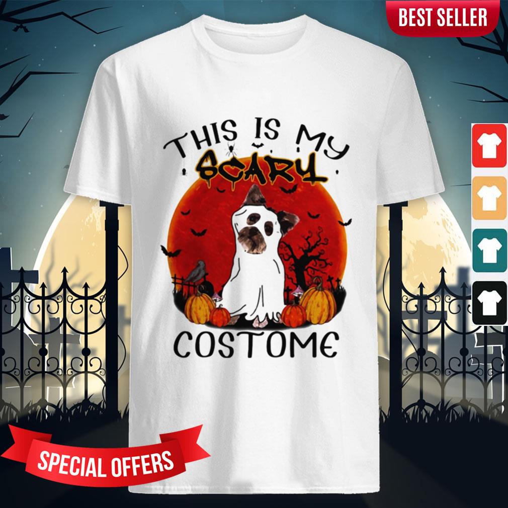 Halloween Yorkie This Is My Scary Costome Shirt