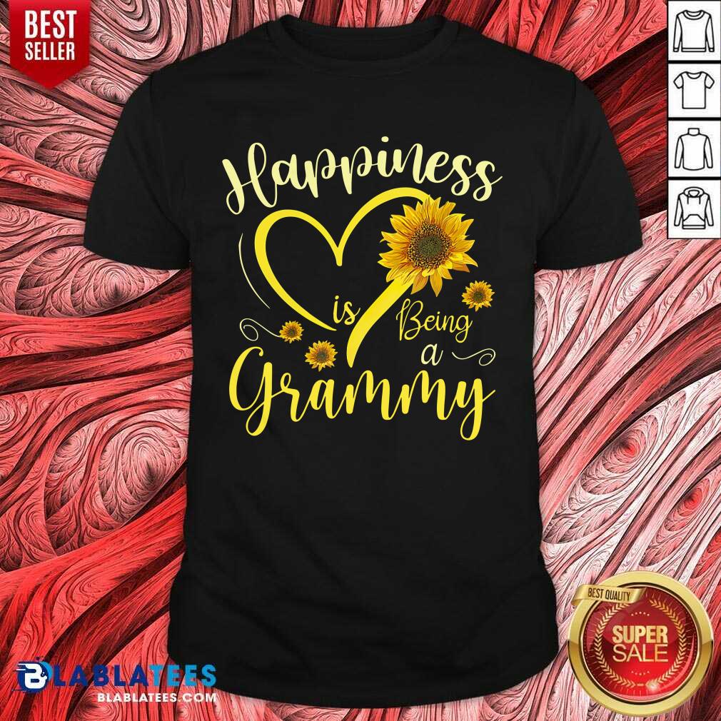 Happiness Is Being A Grammy Sunflowers Shirt
