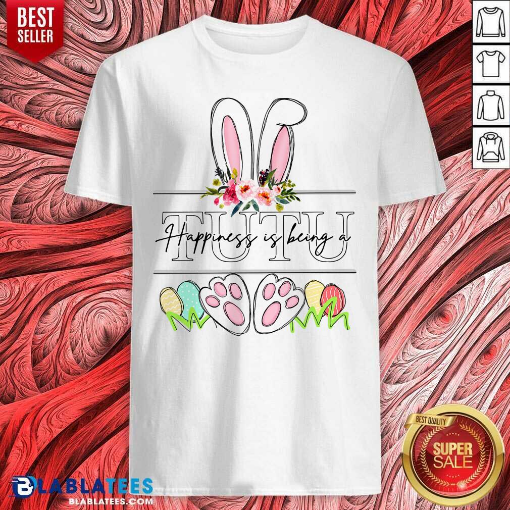Happiness Is Being A Rabbit Tutu Shirt