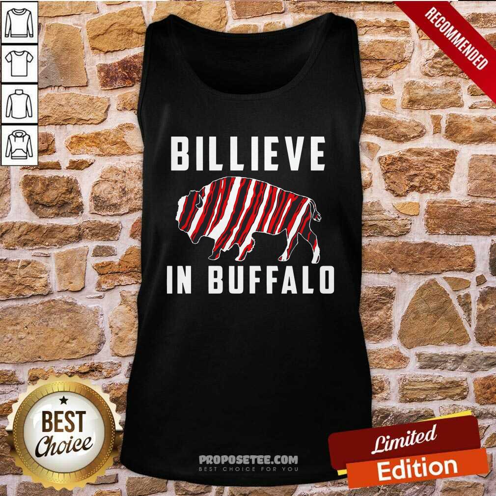 Happy Believe In Buffalo Shirt - Image 4