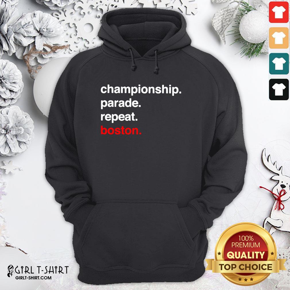 Happy Championship Parade Repeat Boston Shirt - Image 5