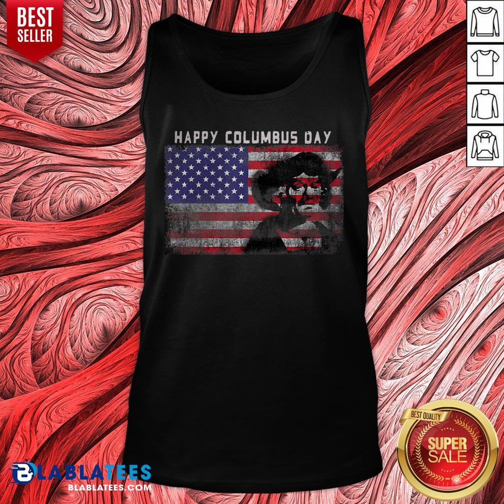 Happy Columbus Day – Italian Explorer – America – Discovery T-Shirt - Image 2