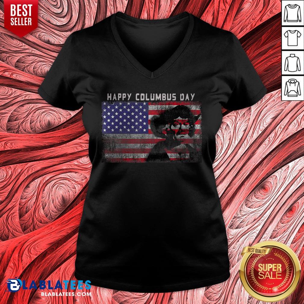 Happy Columbus Day – Italian Explorer – America – Discovery T-Shirt - Image 5