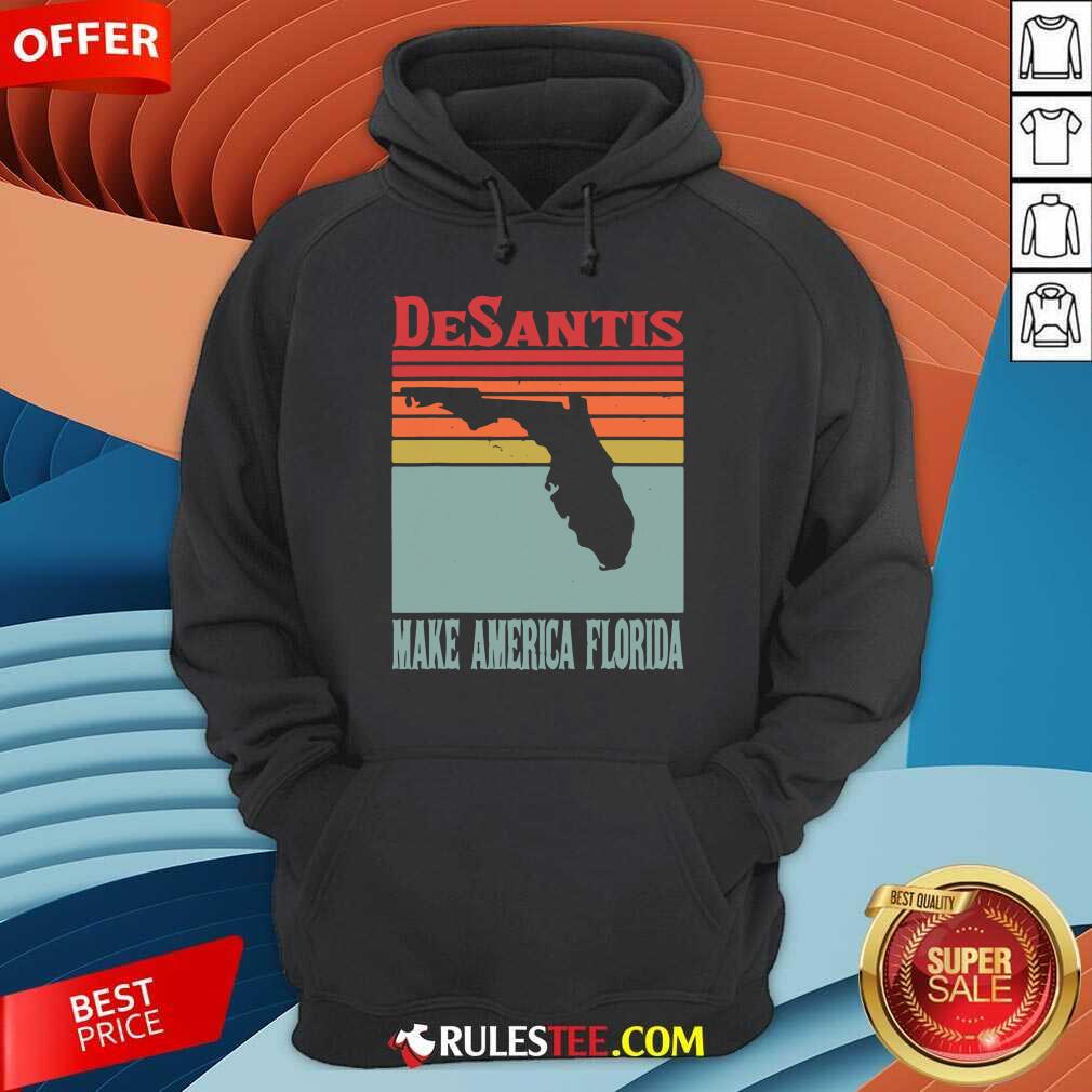 Happy Desantis Make America Florida Vintage Shirt - Image 5