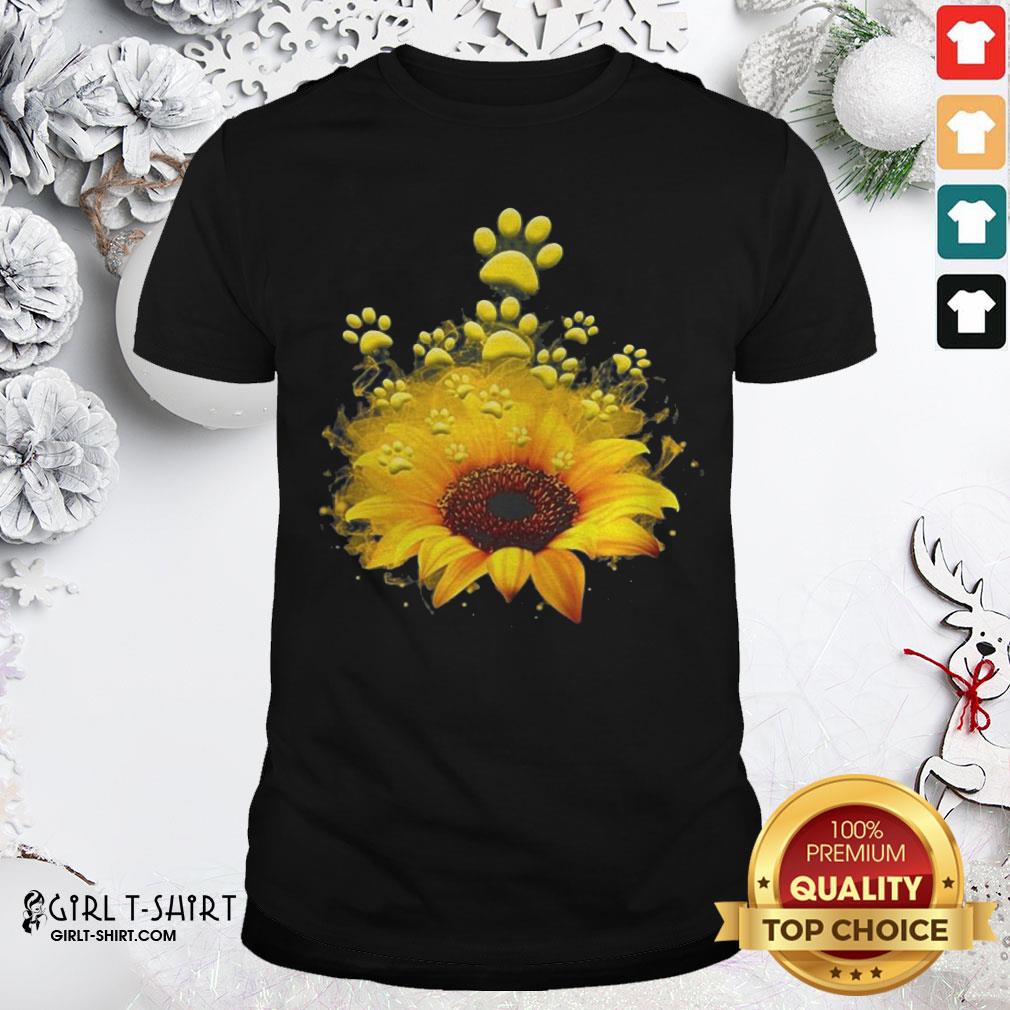 Happy Dog Sunflower Shirt