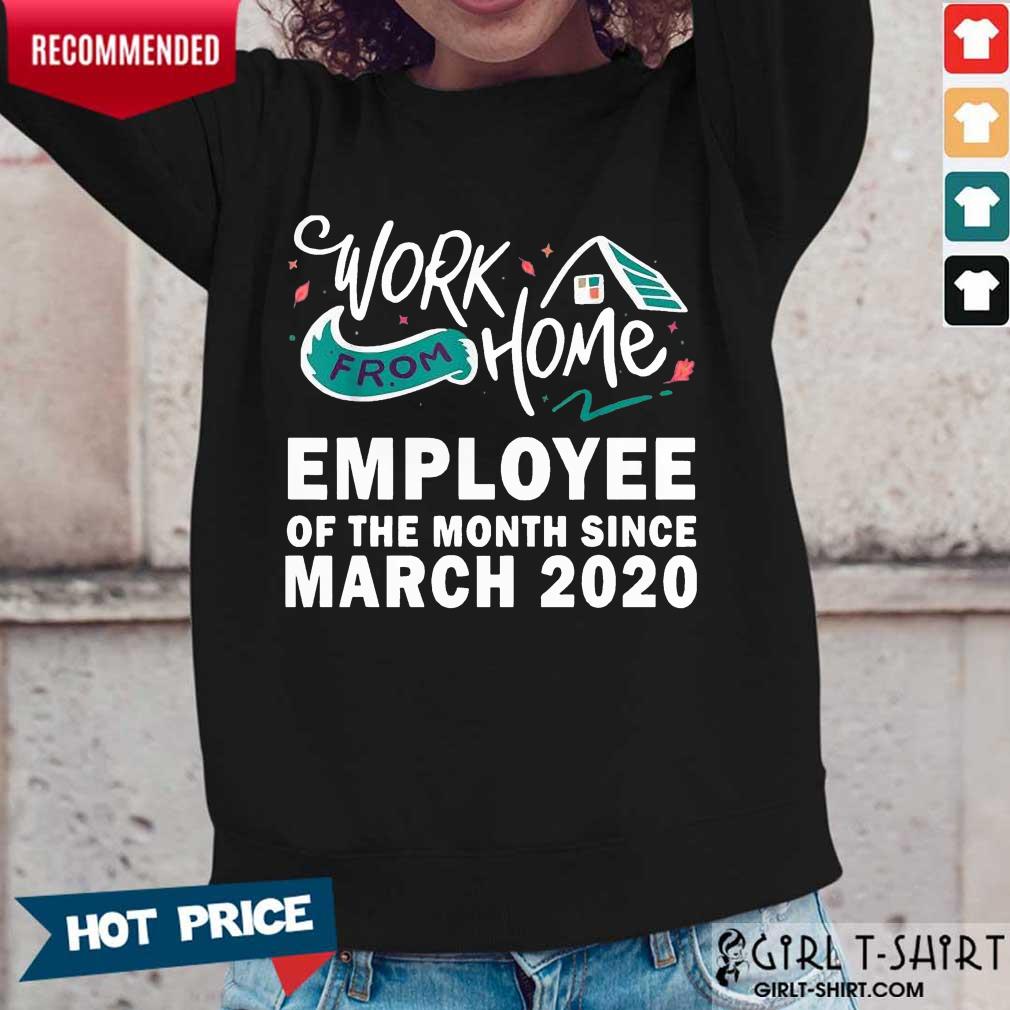 Happy Employee Since March 2020 Shirt - Image 2