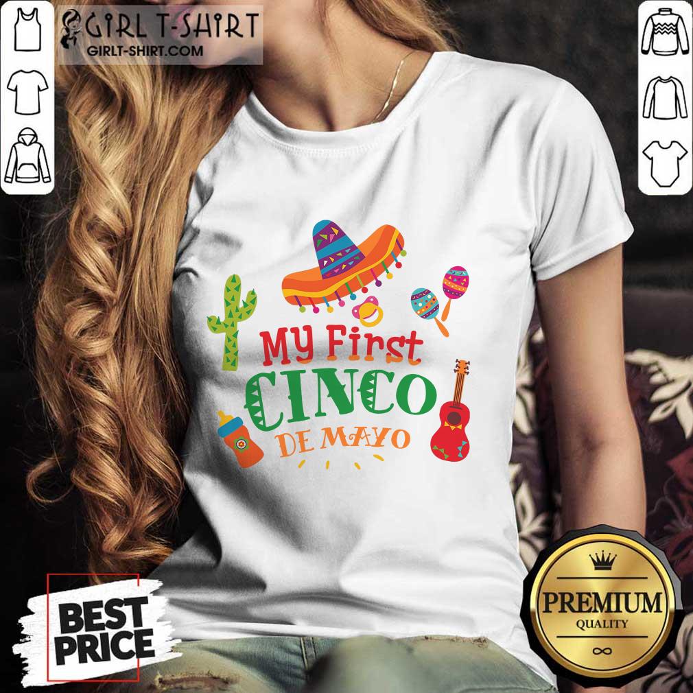 Happy First Cinco De Mayo Shirt - Image 2