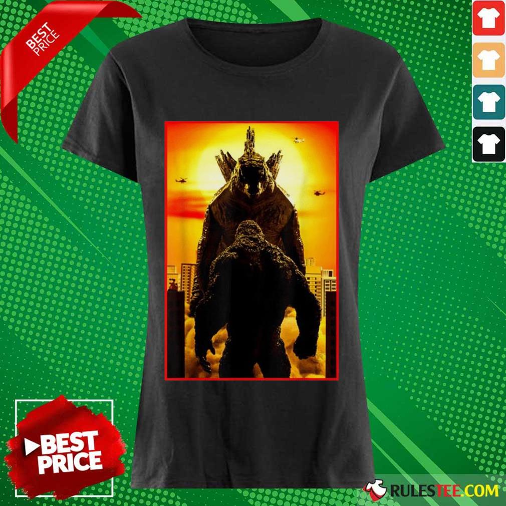 Happy Godzilla Vs Kong Official 2021 Shirt - Image 2