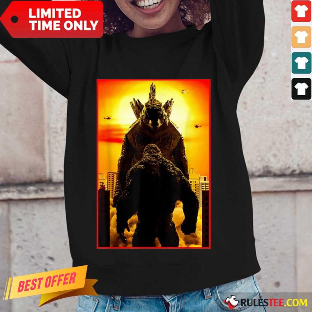 Happy Godzilla Vs Kong Official 2021 Shirt - Image 5