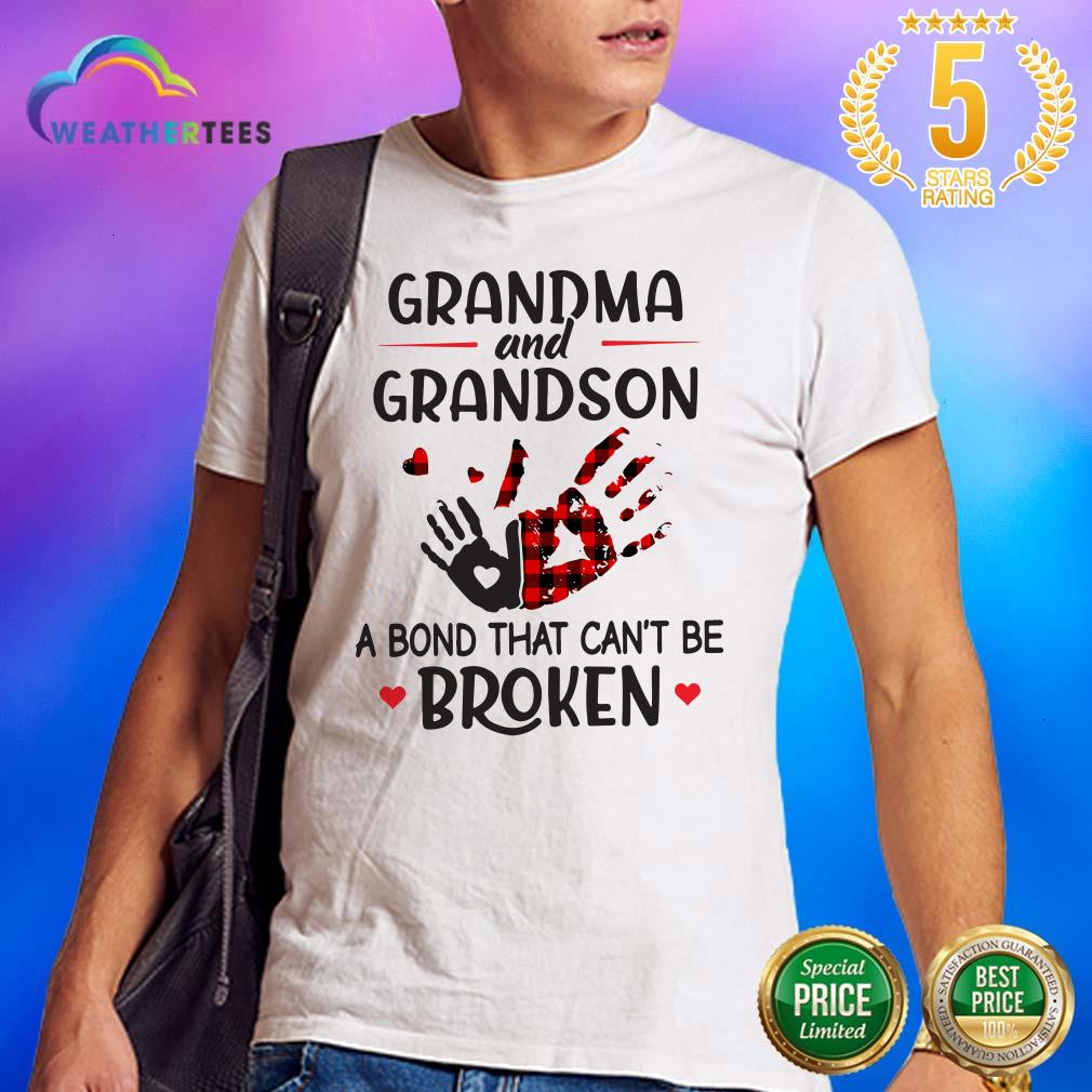 Happy Grandma 14 Grandson Bond Shirt