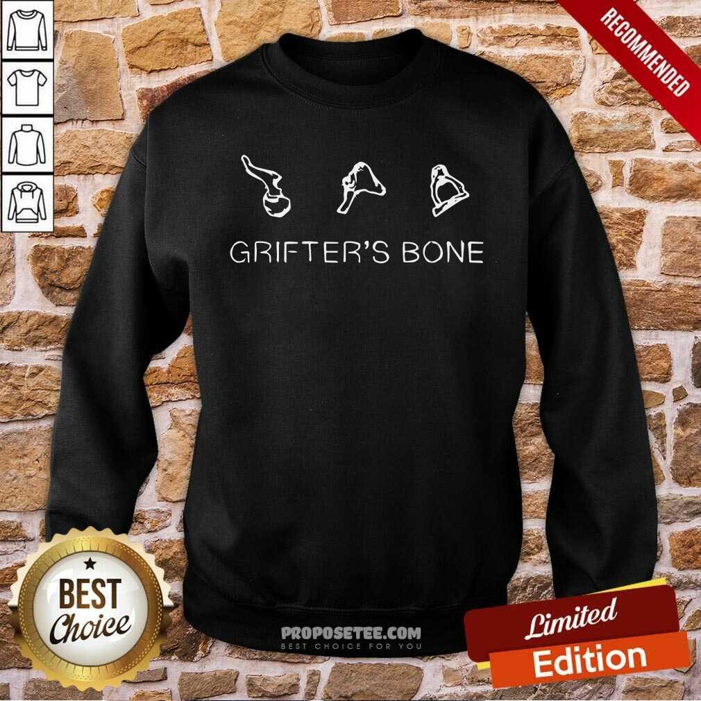 Happy Grifters Bone Light Logo Chiffon Shirt - Image 5