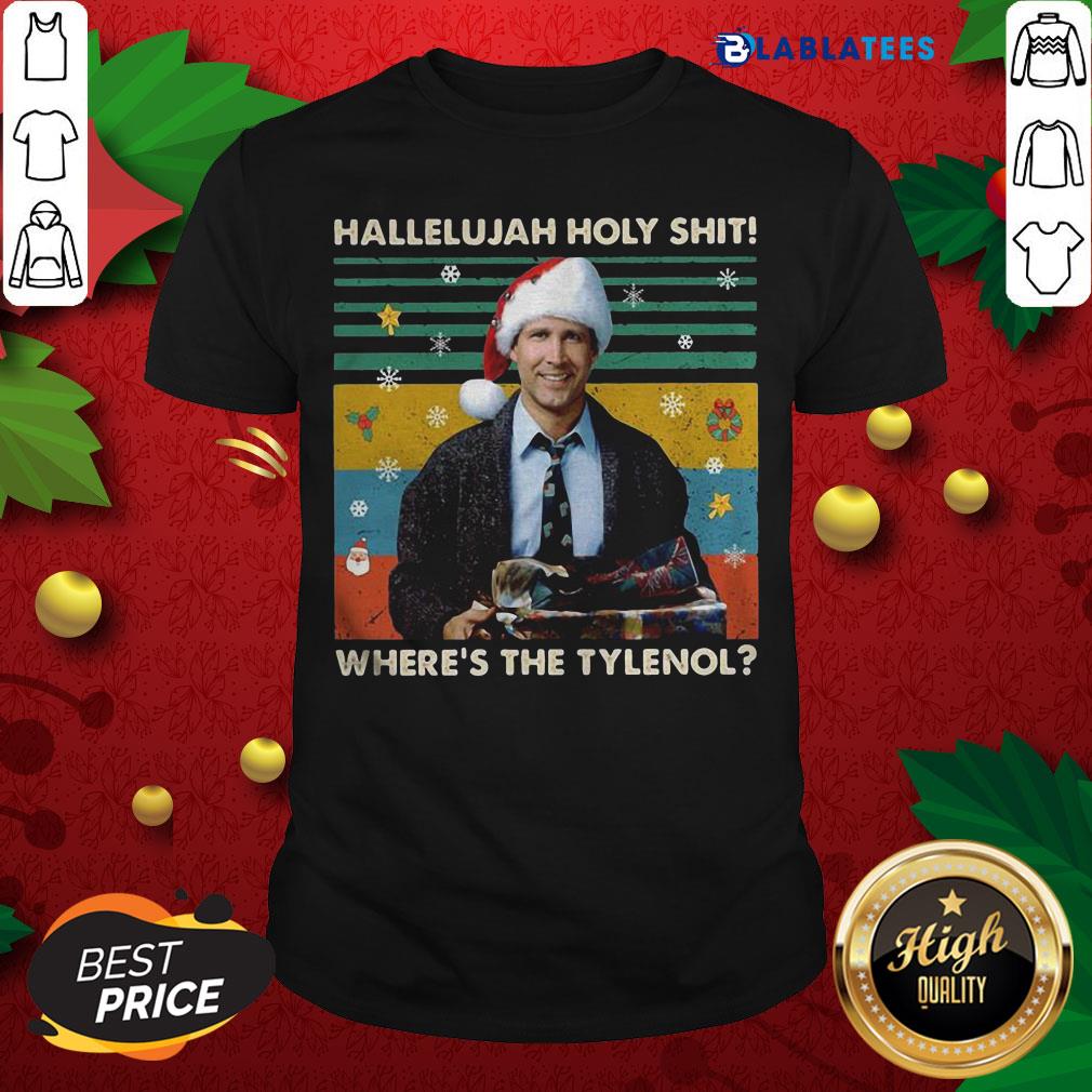 Happy Griswold Hallelujah Holy Shit Wheres The Tylenol Vintage Shirt