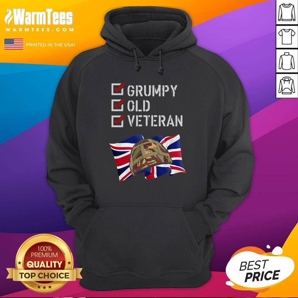 Happy Grumpy Old Veteran Shirt - Image 5