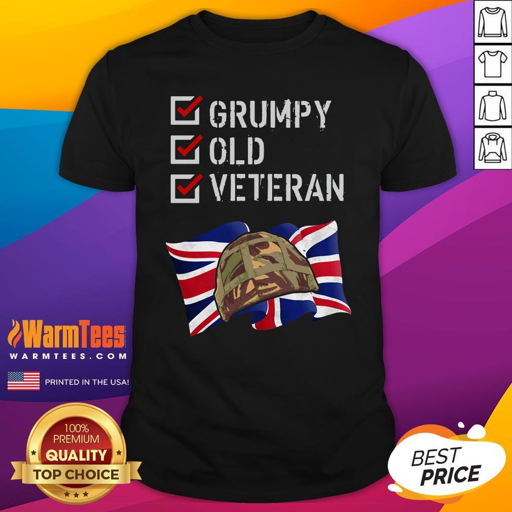 Happy Grumpy Old Veteran Shirt