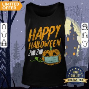 Alternative view of Happy Halloween 2020 Jack O Lantern In Mask Funny Quarantine Shirt
