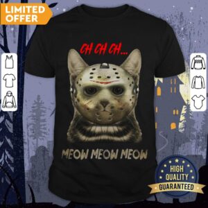 Happy Halloween Cat Ch Ch Ch Meow Meow Meow Shirt