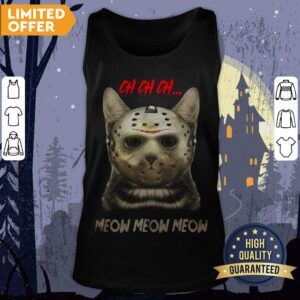 Alternative view of Happy Halloween Cat Ch Ch Ch Meow Meow Meow Shirt