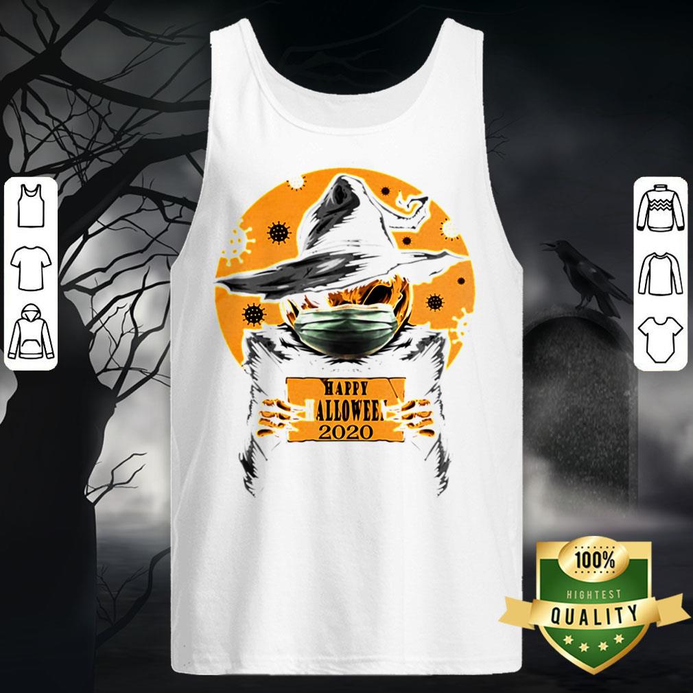 Happy Halloween Jack Skellington Witch 2020 Covid-19 Shirt - Image 5