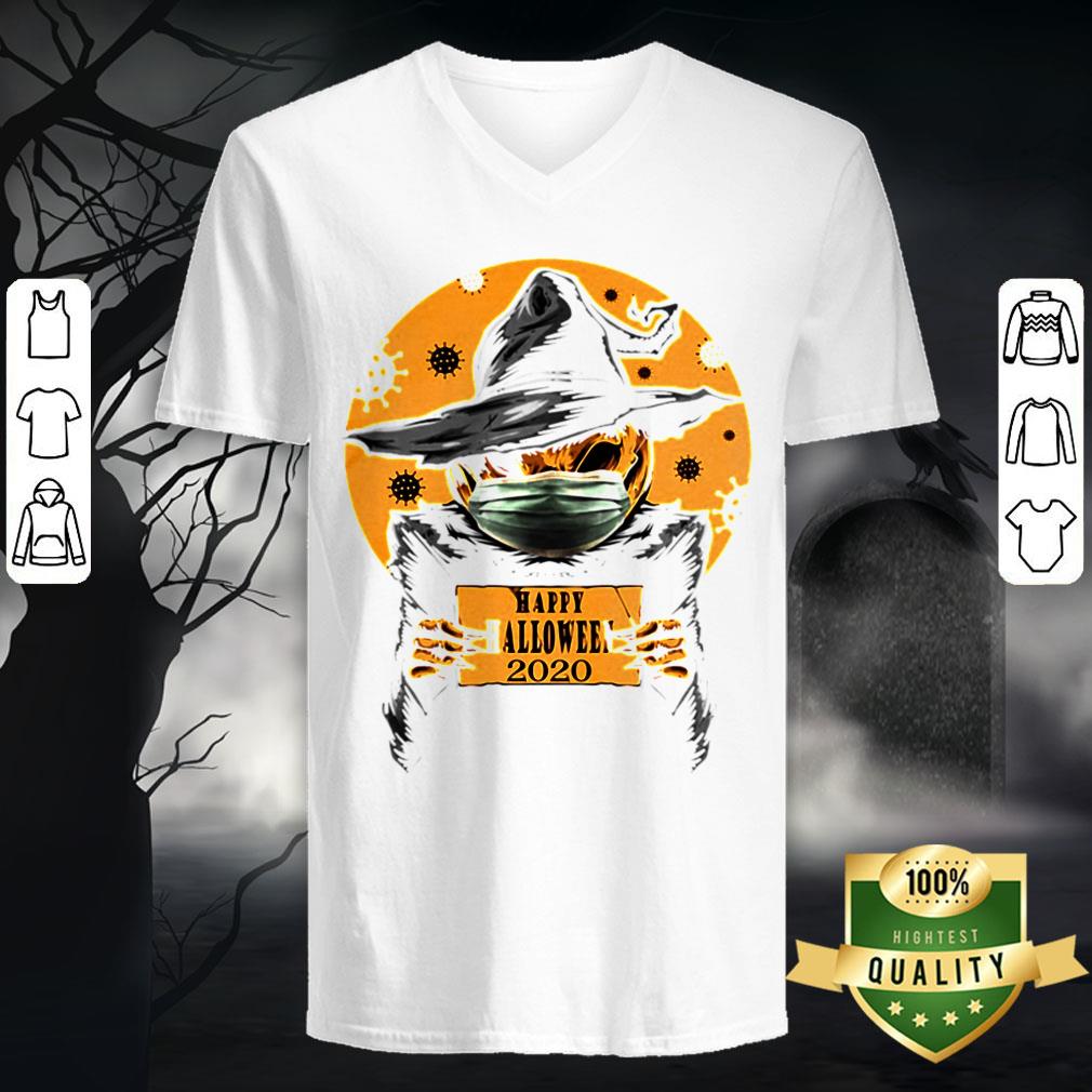Happy Halloween Jack Skellington Witch 2020 Covid-19 Shirt - Image 4