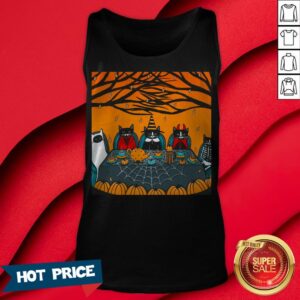 Alternative view of Happy Halloween Tea And Coffee Party Shirt
