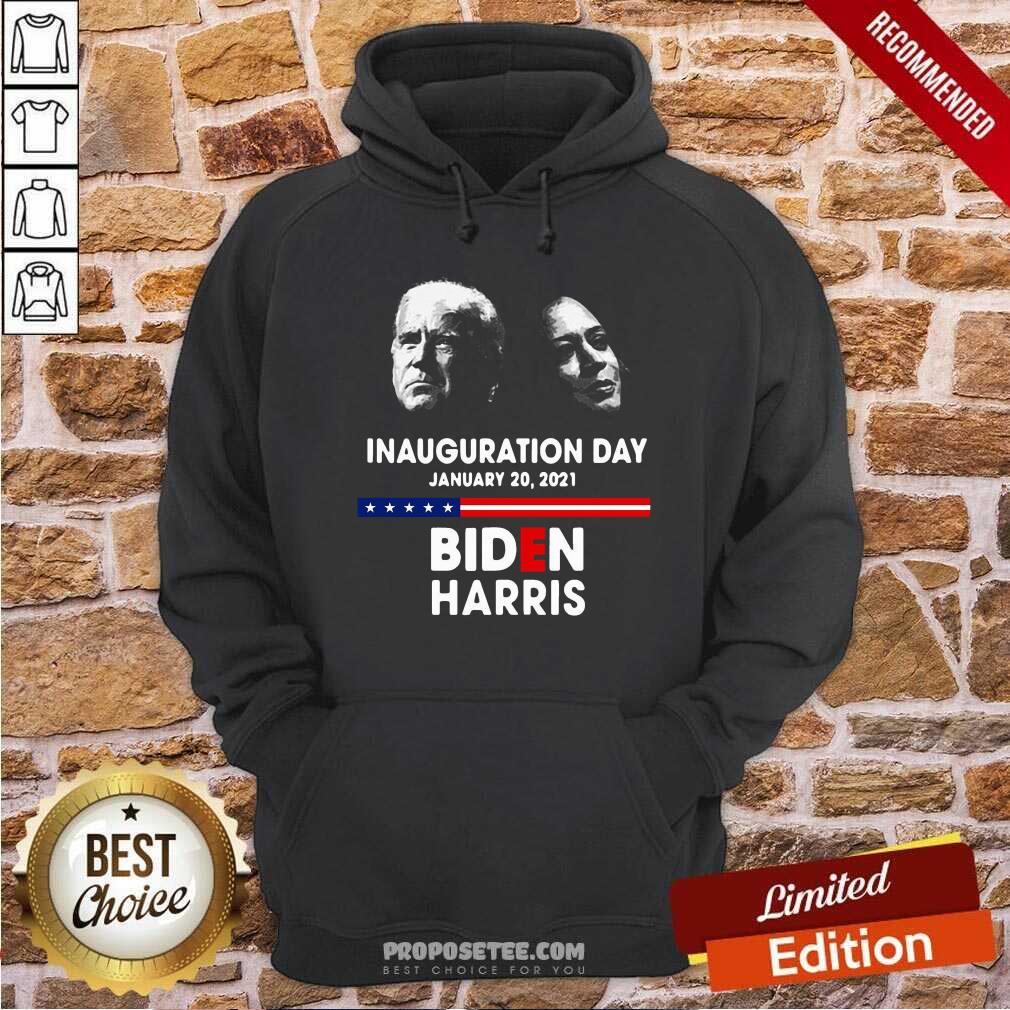 Happy Inauguration Day January 20 2021 Biden Harris American Flag Shirt - Image 2