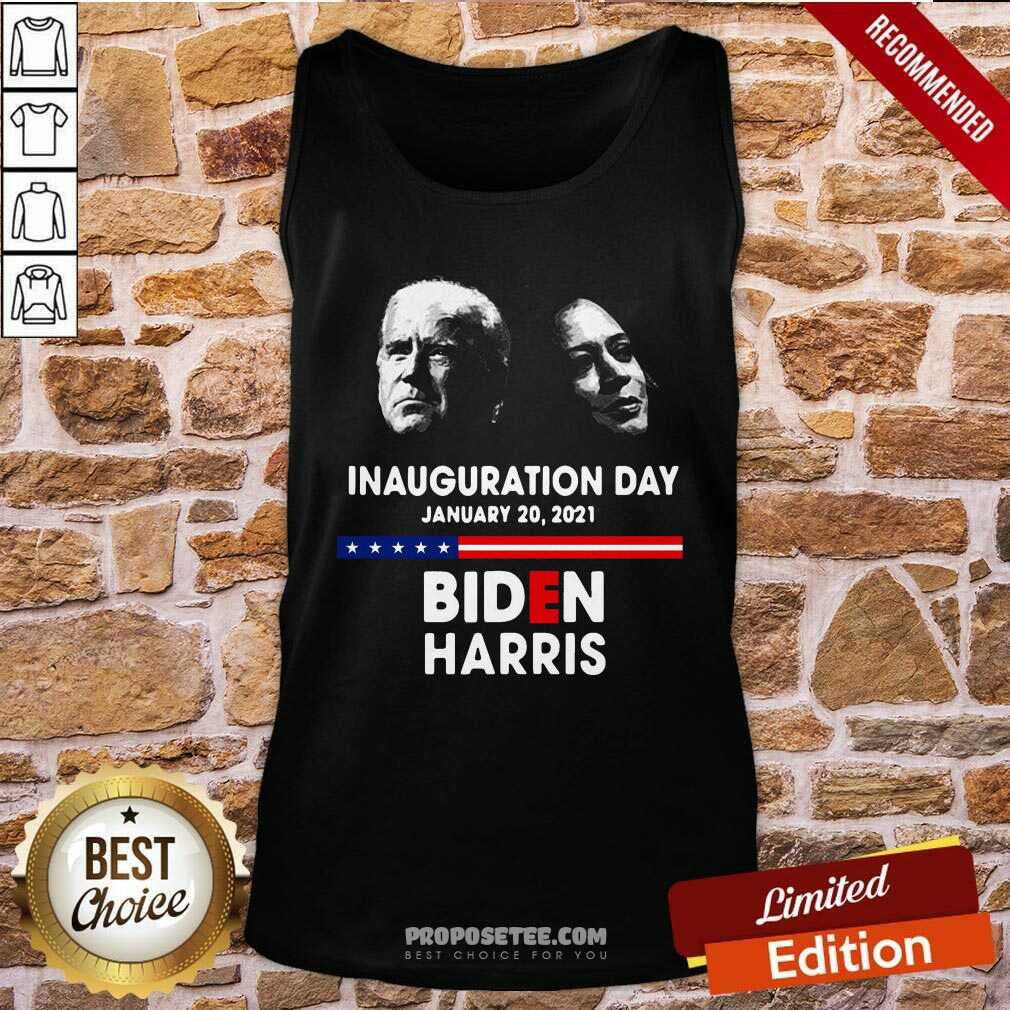Happy Inauguration Day January 20 2021 Biden Harris American Flag Shirt - Image 4